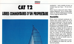 Essai : CAT T2 libres commentaires d'un propriétaire